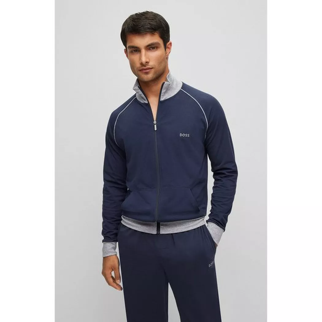 Boss - Trainerjacke, für Herren, Marine, Größe L