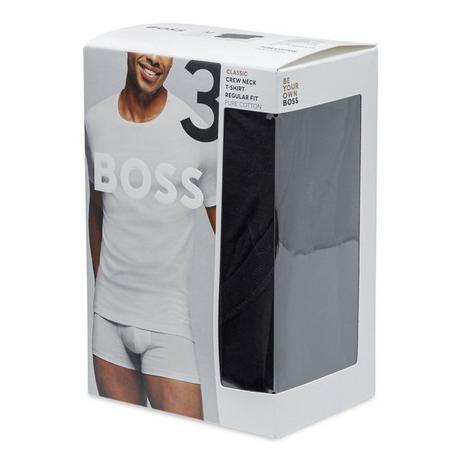BOSS Col Rond Manches Courtes T-Shirt Lot de 3  