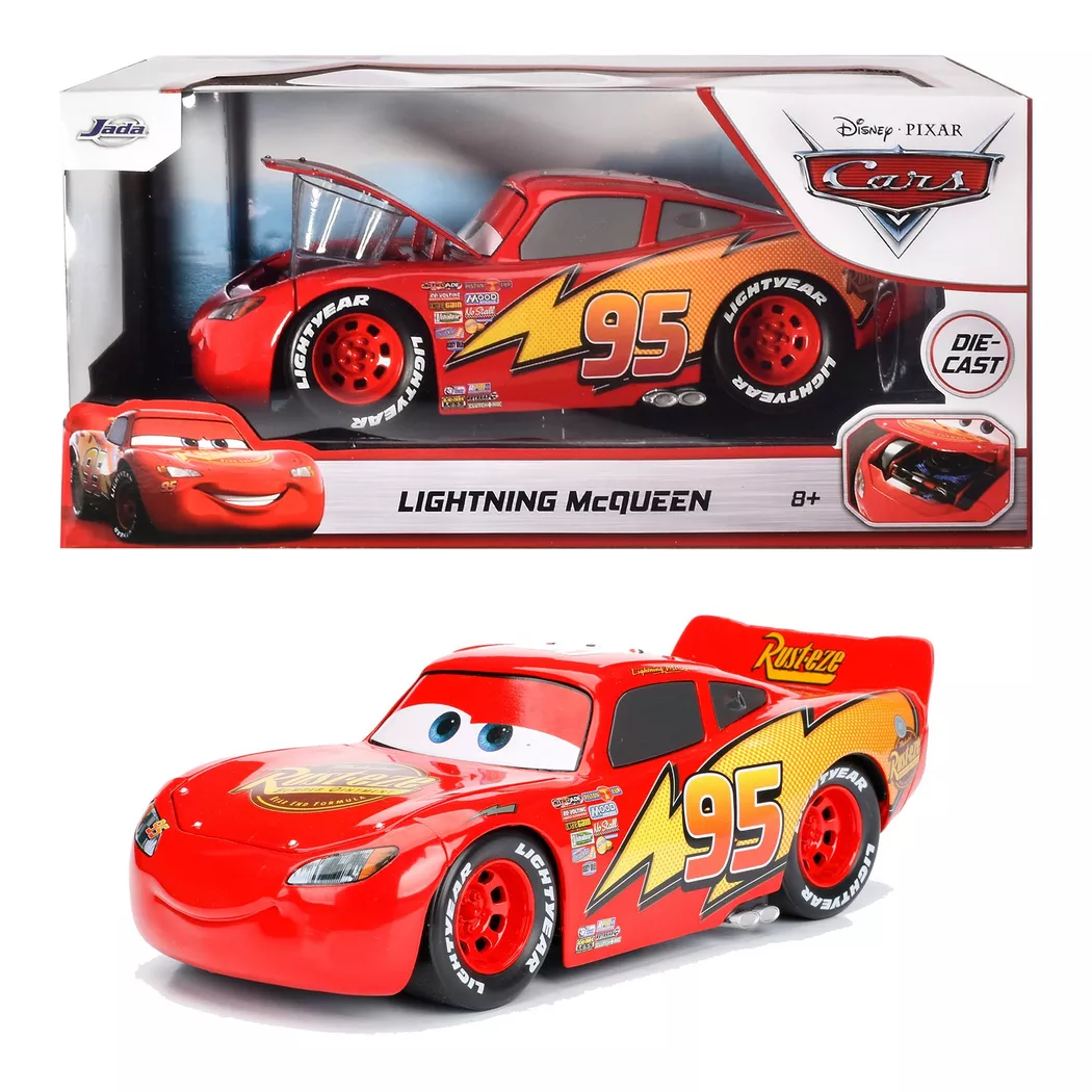 JADA - Lightning McQueen, 1:24, Multicolor