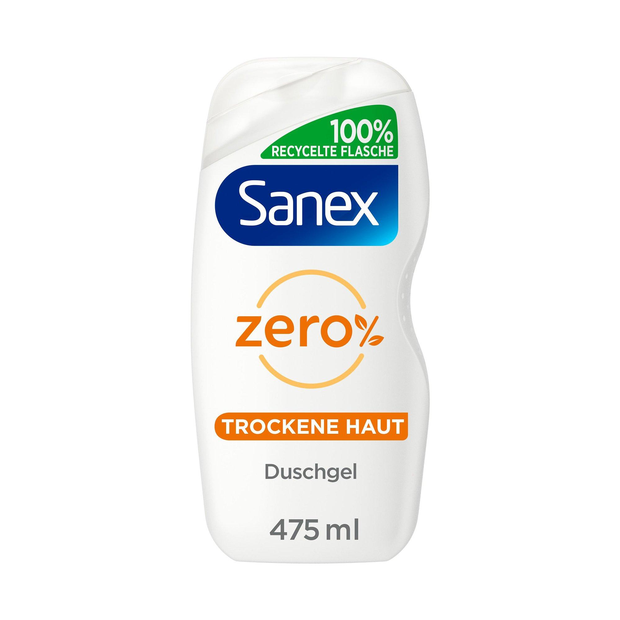Image of Sanex Zero% Nourishing Duschgel, für trockene und empfindliche Haut - 475ML