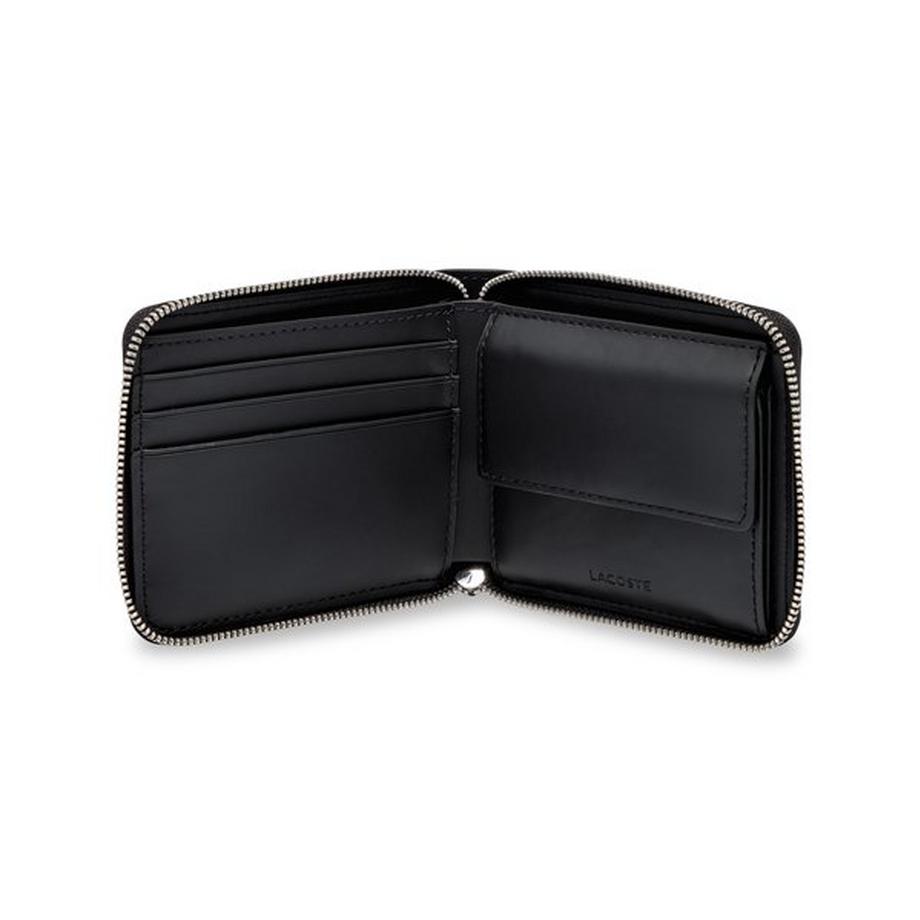 LACOSTE Monogramm Print Portemonnaie  