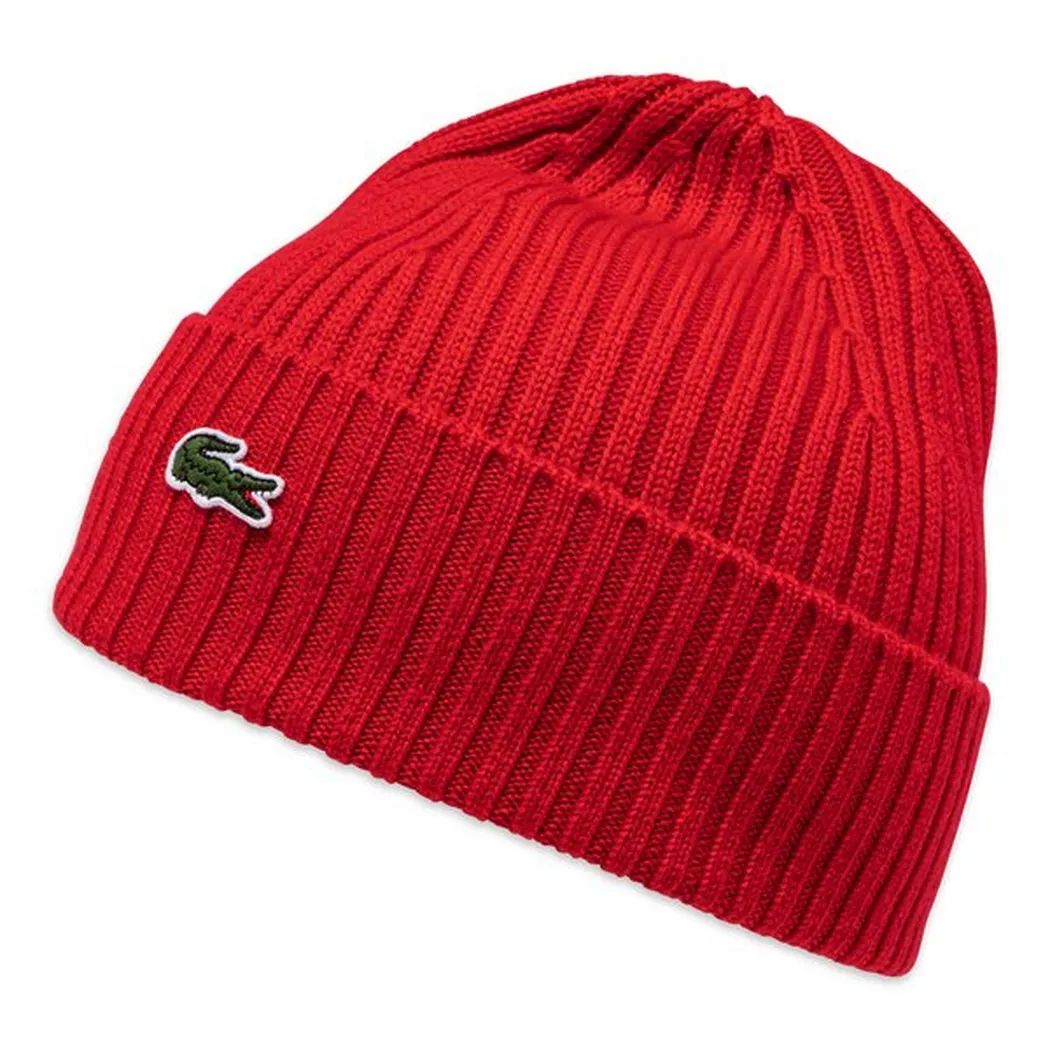 Lacoste - Beanie, für Herren, Rot, One Size