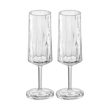 Flûtes à champagne, 2 pièces