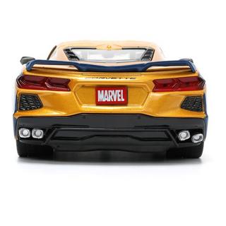 JADA  Marvel X-Men Wolverine Chevy Corvette 1:24 