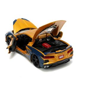 JADA  Marvel X-Men Wolverine Chevy Corvette 1:24 