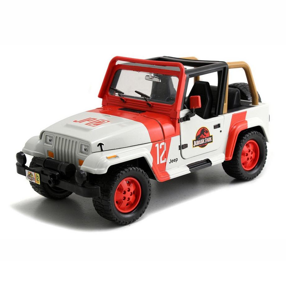 JADA  Jurassic World 1992 Jeep Wrangler 1:24 