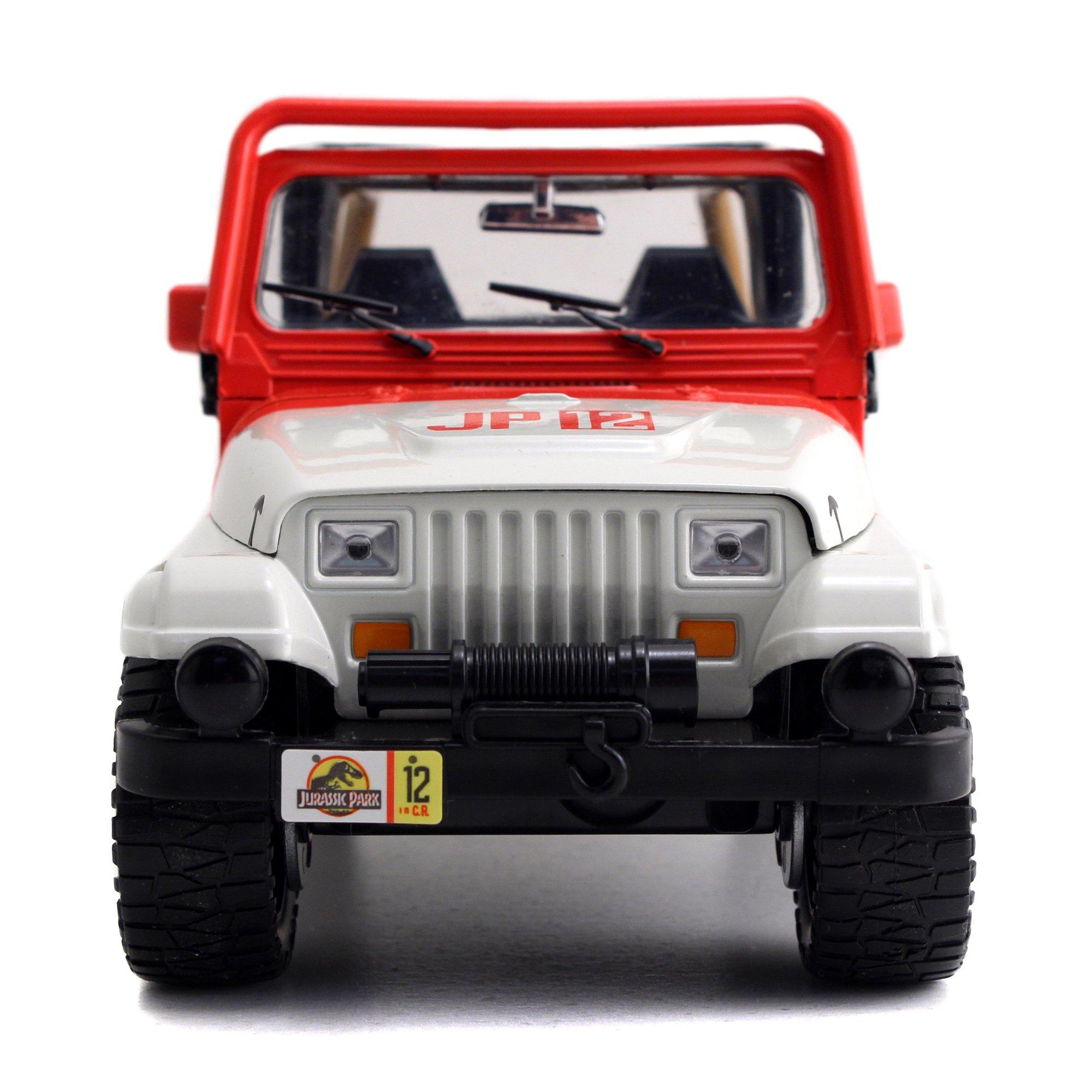 JADA  Jurassic World 1992 Jeep Wrangler 1:24 