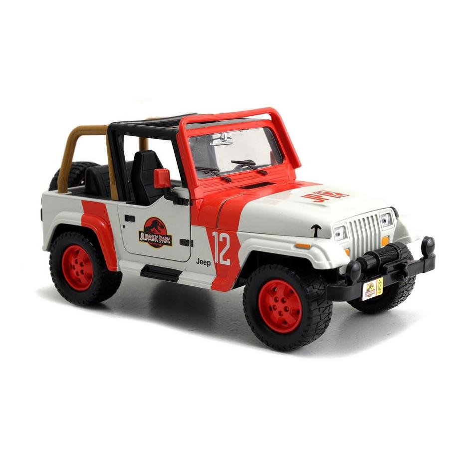 JADA  Jurassic World 1992 Jeep Wrangler 1:24 