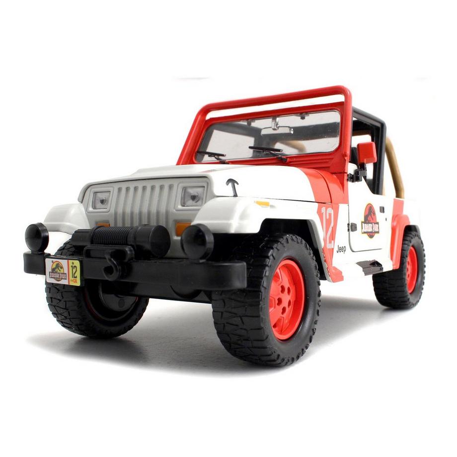 JADA  Jurassic World 1992 Jeep Wrangler 1:24 