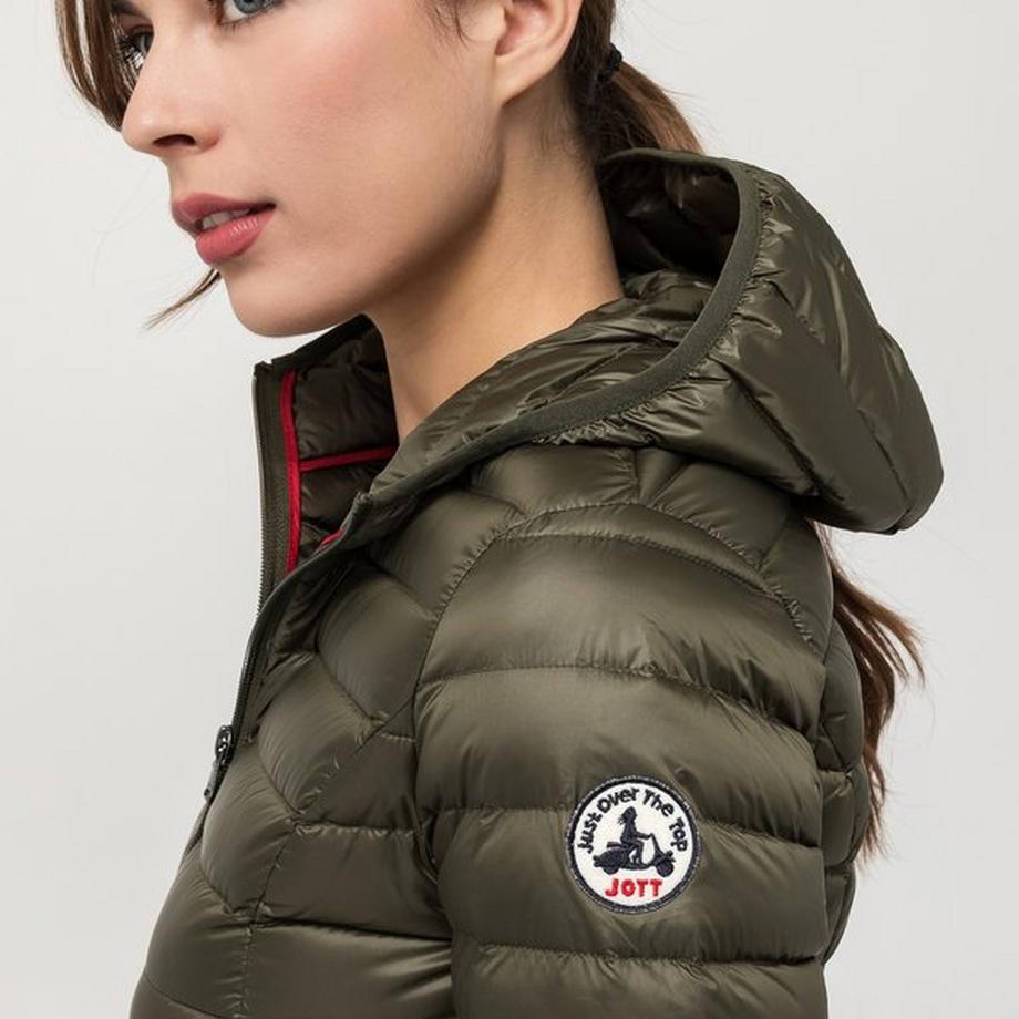 Jott Daunenjacke mit Kapuze  