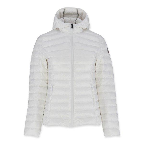 Image of Daunenjacke Mit Kapuze Damen Weiss M