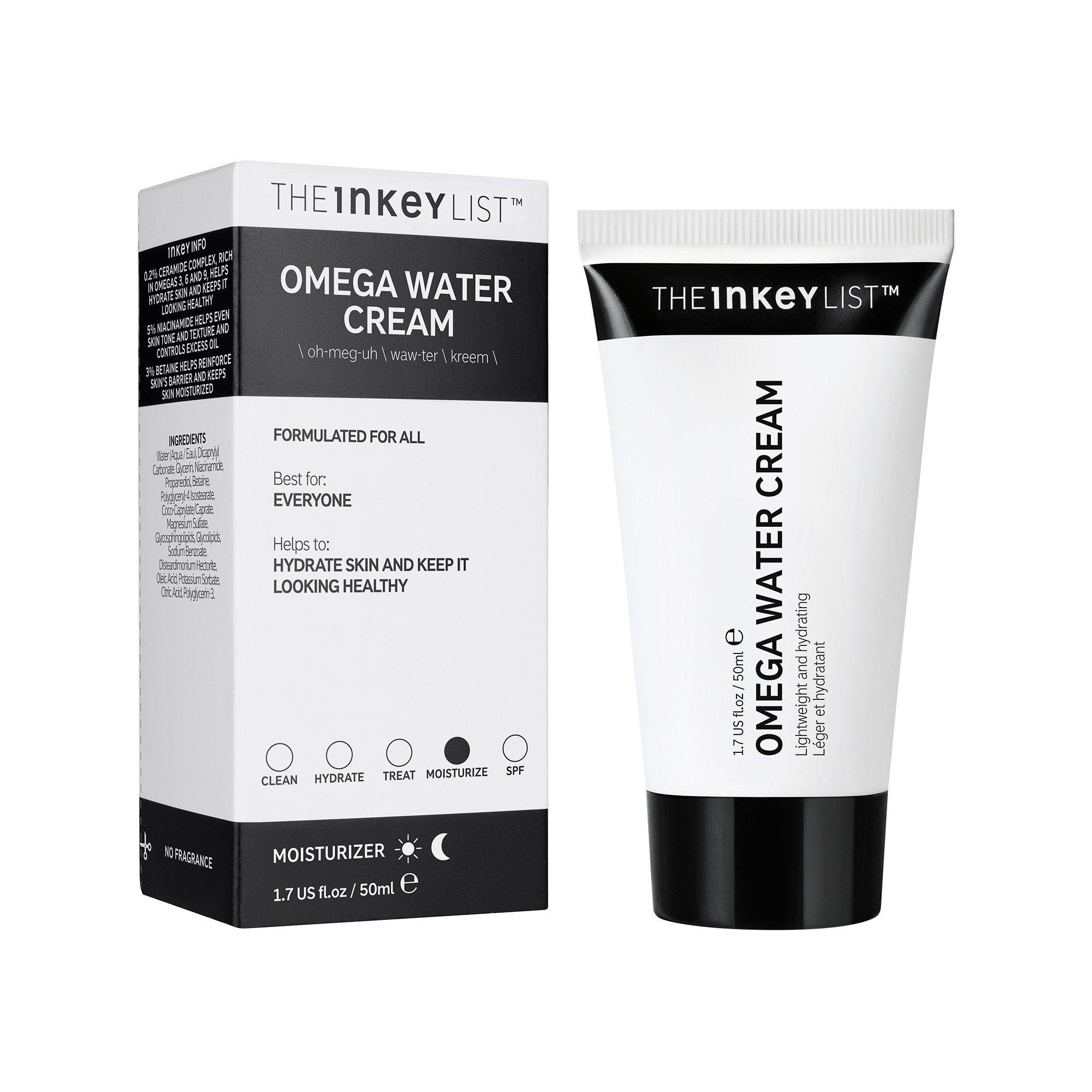THE INKEY LIST  Moisturiser Omega Water Cream  