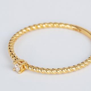 L' Atelier Gold 18 Karat by Manor  Anello 