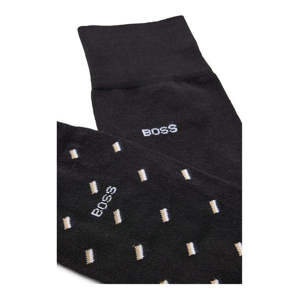 BOSS 2P RS Minipattern MC Duopack, wadenlange Socken 