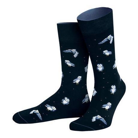 von Jungfeld Snow Owl Chaussettes hauteur mollet 