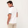 TOMMY JEANS Poloshirt, kurzarm TJM TIPPED HONEYCOMB POLO Weiss