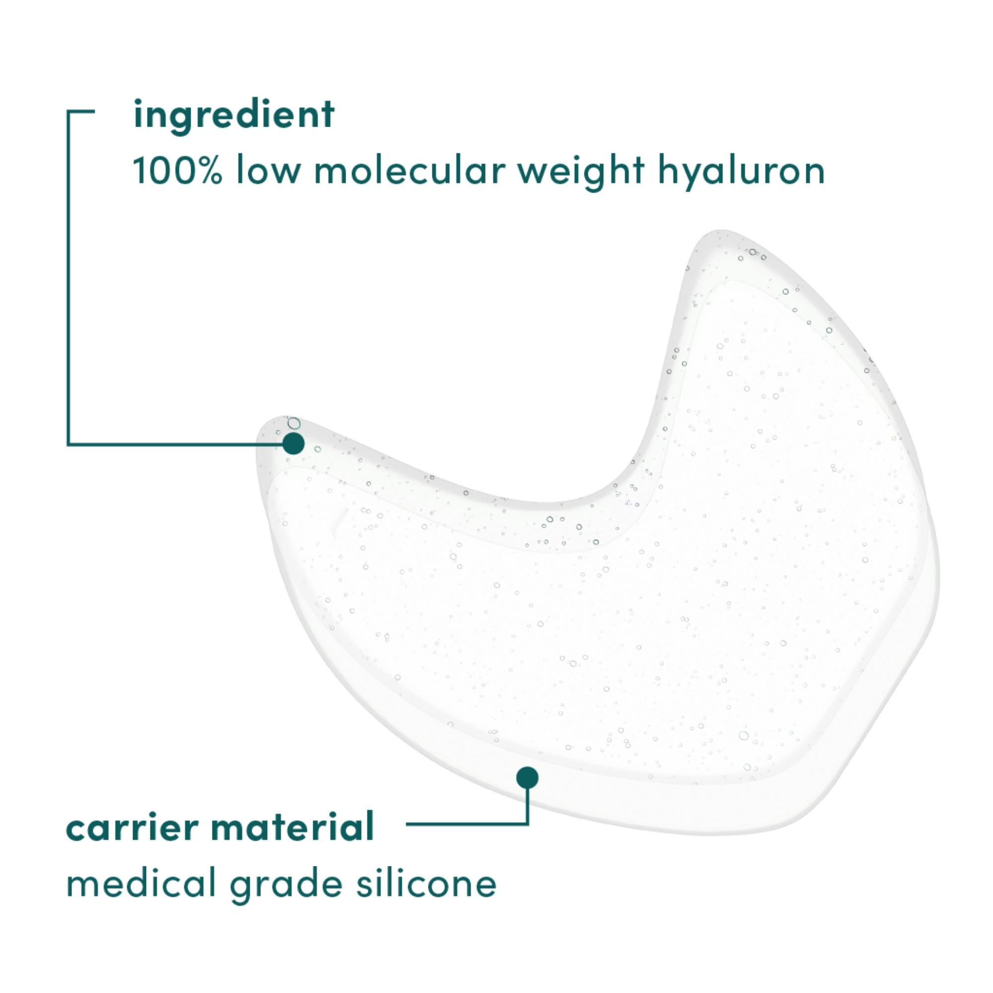 APRICOT  Pads Yeux & Tempes Réutilisables à l’Acide Hyaluronique 