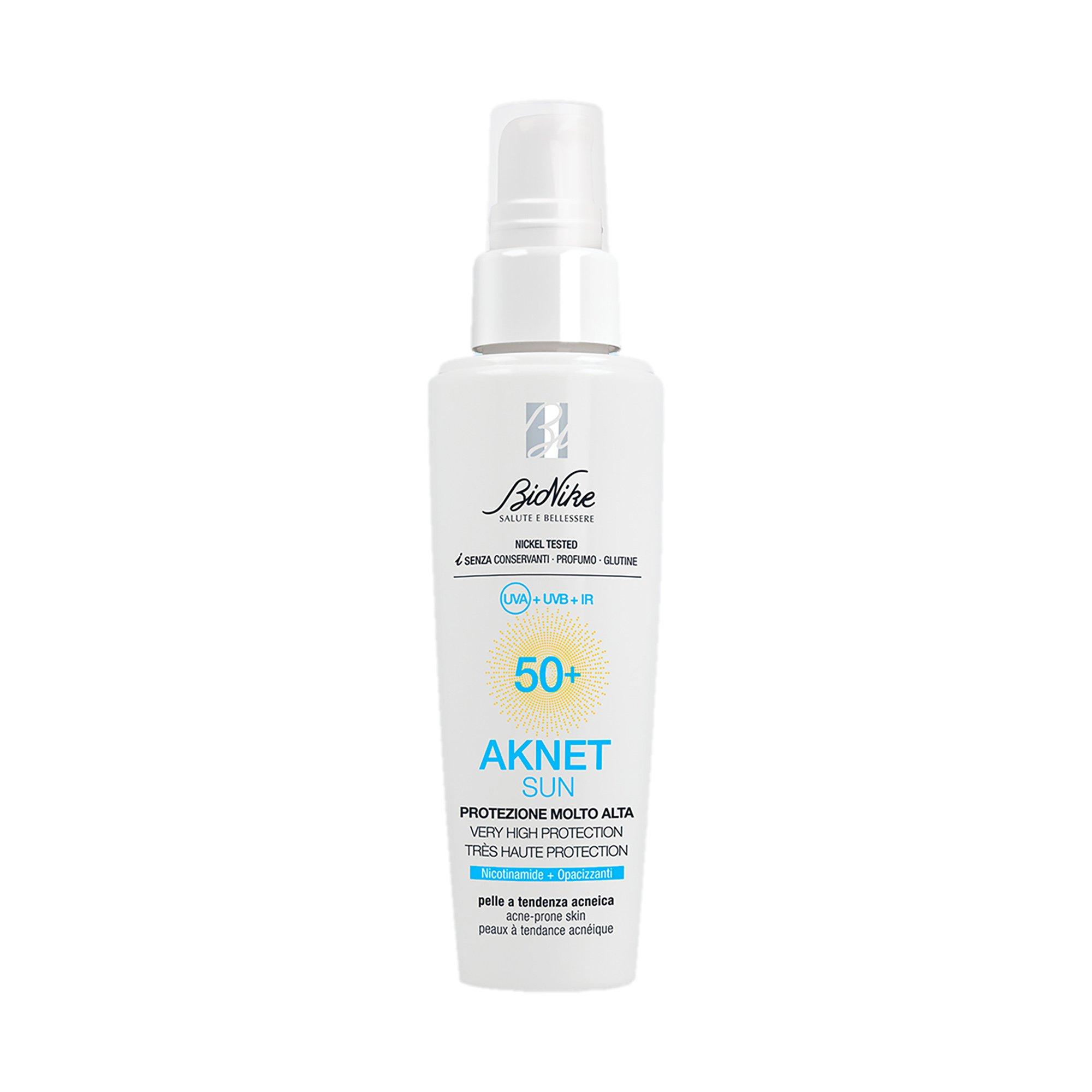Image of Aknet Sun 50+ - Sonnencreme Für Zu Akne Neigende Haut Damen 50ml