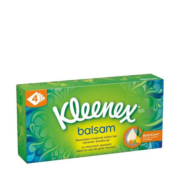 Image of Kleenex Balsam Box à 56 Blatt Taschentücher Balsam Box - 56STK