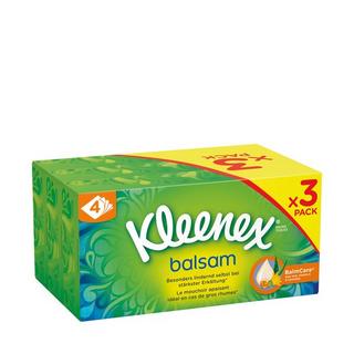 Kleenex Balsam Box 3x56 Blatt Taschentücher Balsam Trio-Box 