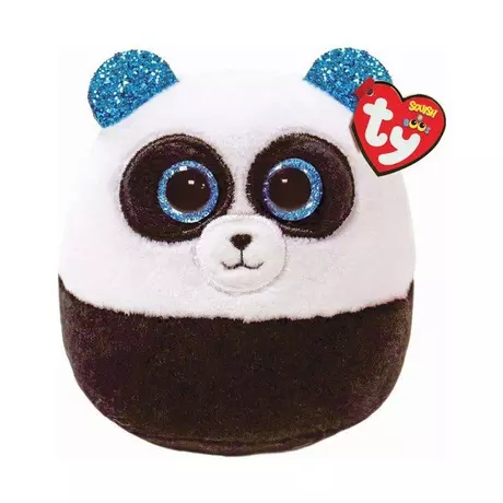 ty  Squish-A-Boon Cuscino Mini, Panda Bamboo Multicolore