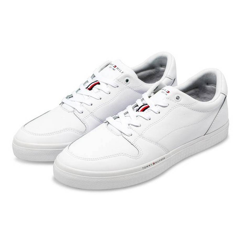 TOMMY HILFIGER Core Perf Leather Sneakers, Low Top 