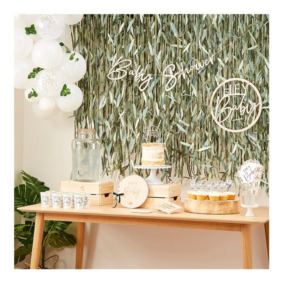 Ginger Ray  Botanical Hey Baby Shower Gobelet 