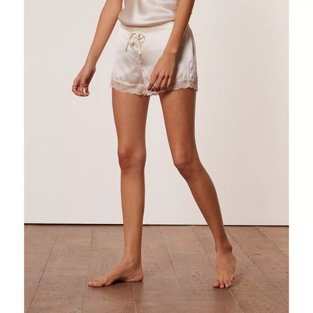 Etam - Shorts, für Damen, Perle, Größe S