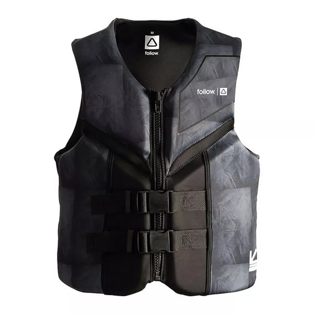 Follow - Schwimmweste\n, Order Mens Iso N50 Sup Jacket, S, Black