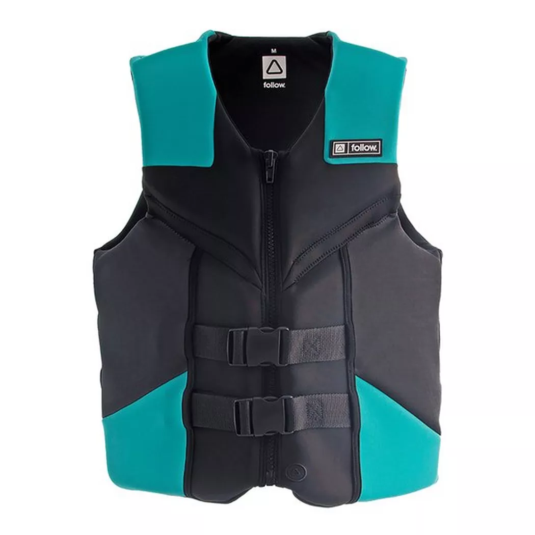 Follow - Schwimmweste, Cure Mens Iso N50 Sup Jacket, S, Dunkelgrau