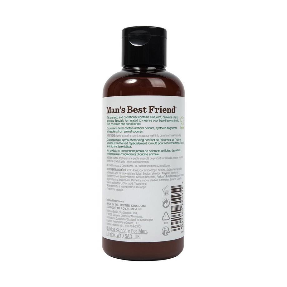 Bulldog Original 2in1 Beard Shampoo Original Bartshampoo & Conditioner 