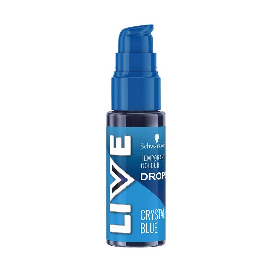 LIVE LIVE Drops Crystal Blue Temporary Colour Drops  