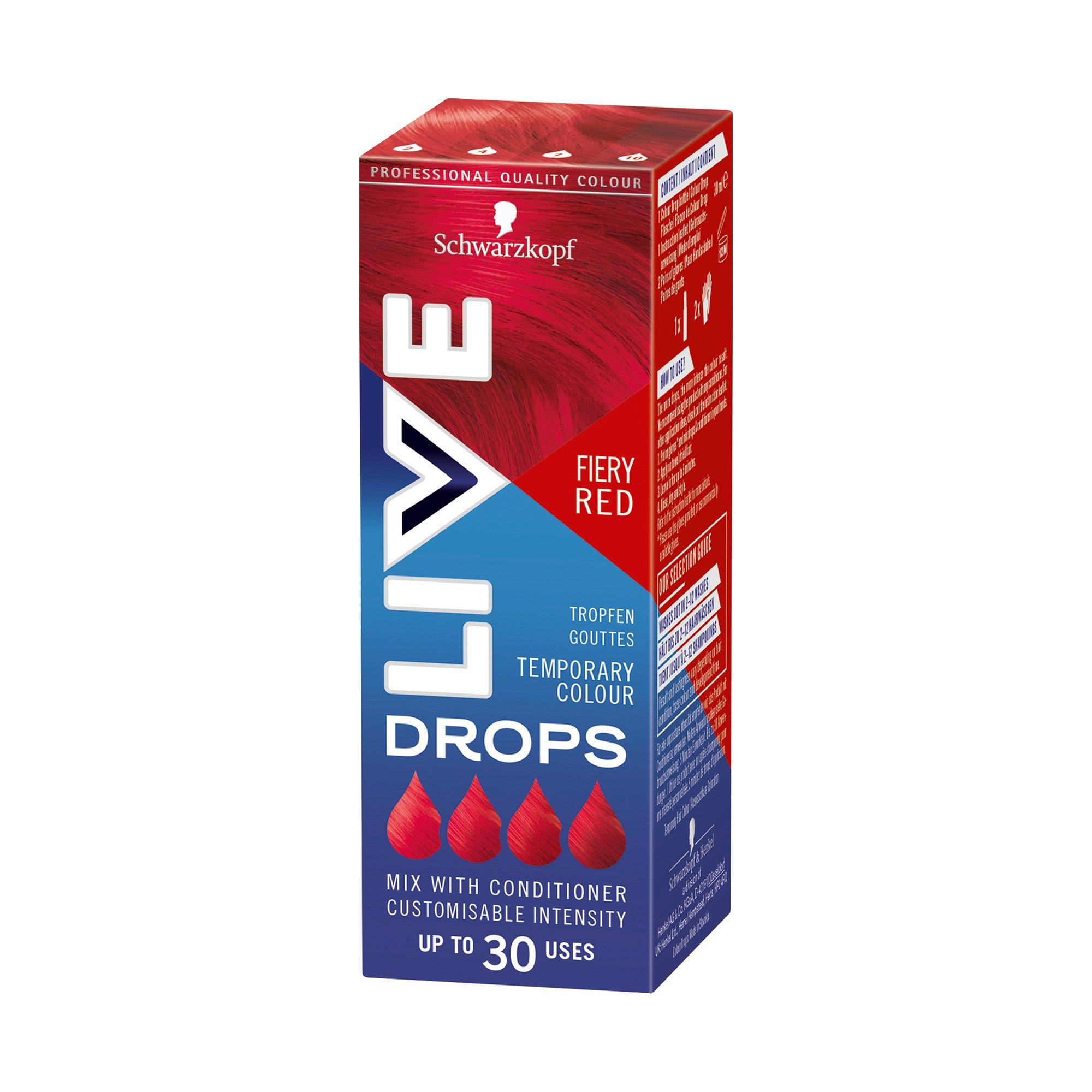 Image of LIVE LIVE Drops Fiery Red LIVE Drops Fiery Red
