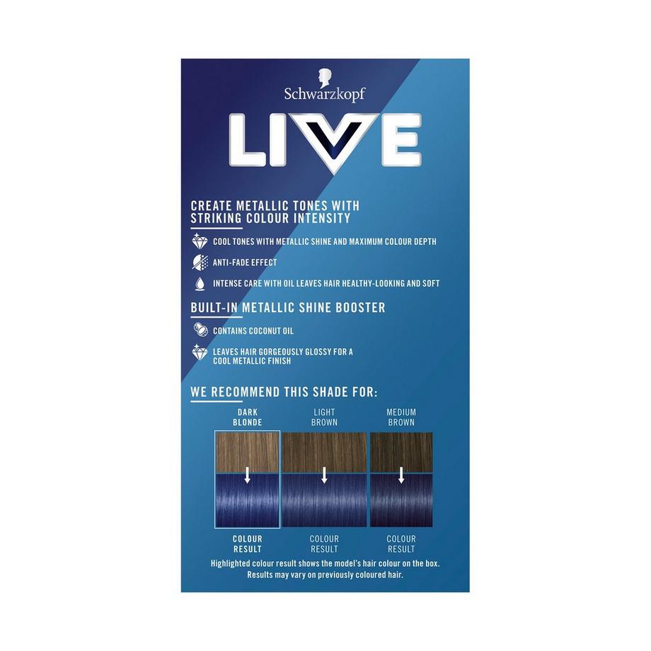LIVE LIVE Urban Metallics U67 Blue Mercury Urban Metallics 