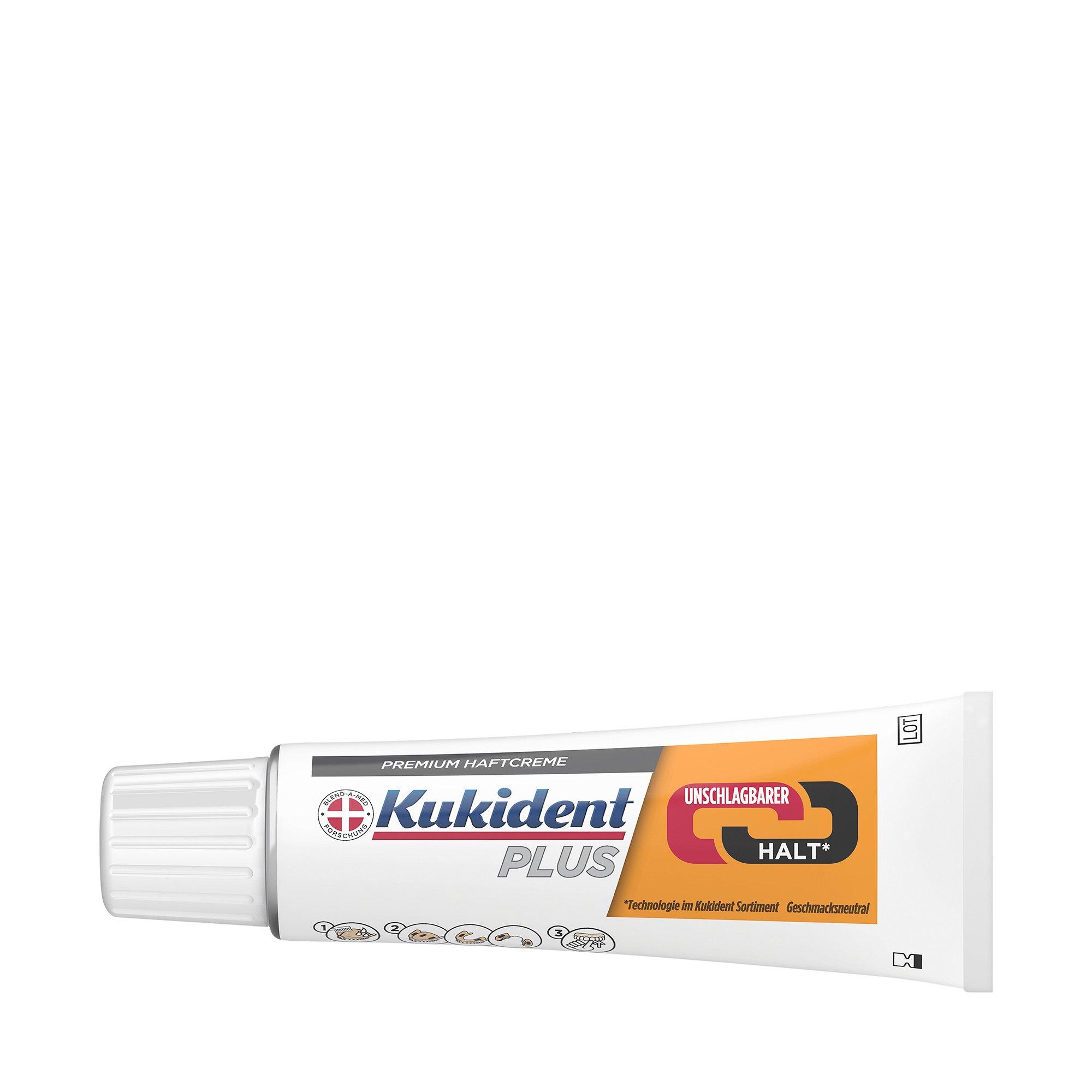 Image of Kukident Plus Premium Haftcreme - 40g