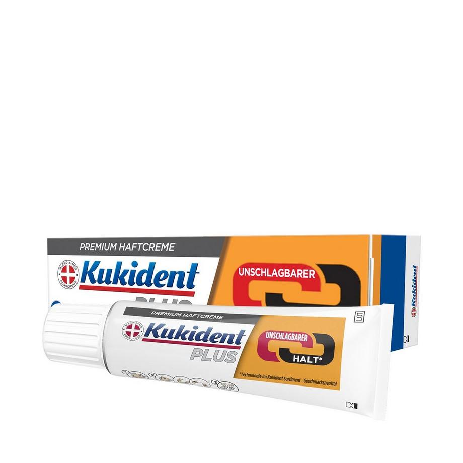 Kukident Premium BESTER Halt Plus Premium crema adesiva  