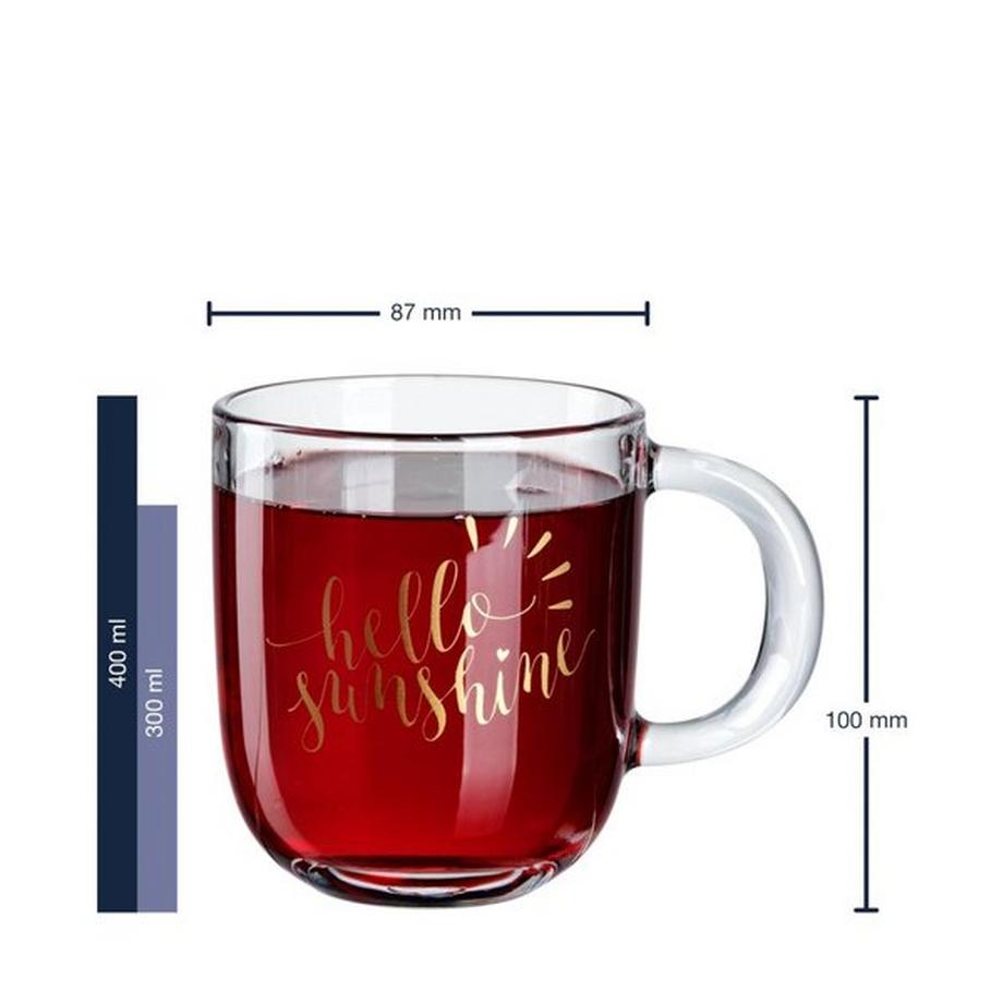 LEONARDO Mug con manico Emozione Hello Sunshine 