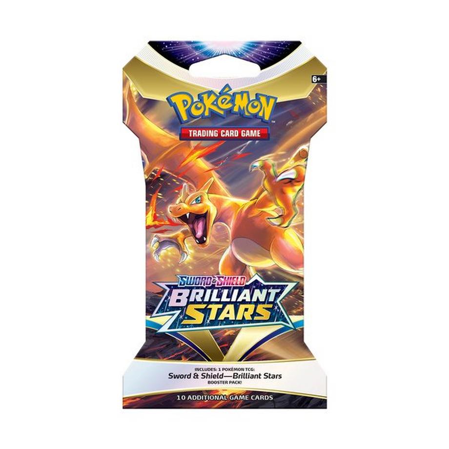 Pokémon  Sword & Shield Brilliant Stars - Booster Pack, assortiment aléatoire 