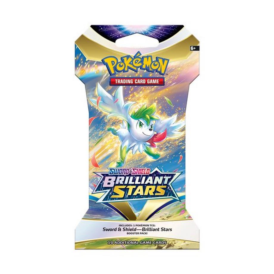 Pokémon  Sword & Shield Brilliant Stars - Booster Pack, assortiment aléatoire 