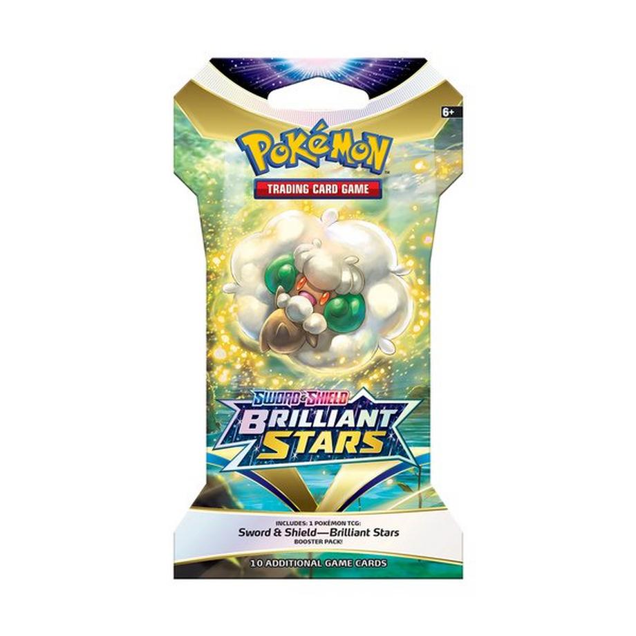 Pokémon  Sword & Shield Brilliant Stars - Booster Pack, assortiment aléatoire 