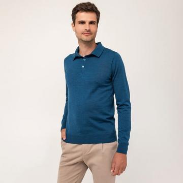 Poloshirt, langarm