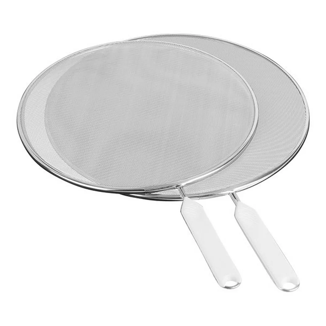 Metaltex - Pfannen-Spritzschutz, Set, Chrom