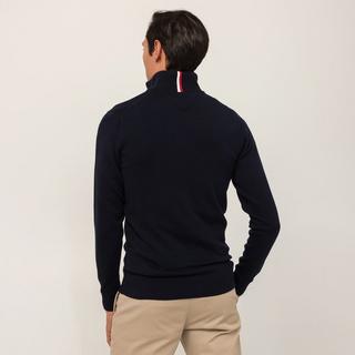 TOMMY HILFIGER PIMA ORG CTN CASHMERE ZIP THRU Maglione in cachemire 