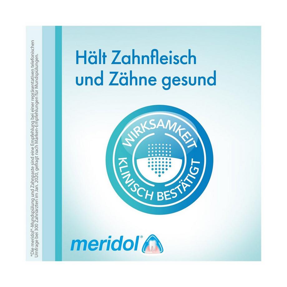 meridol Rundumpflege Rundumpflege Mundspülung, bekämpft Plaquebakterien 