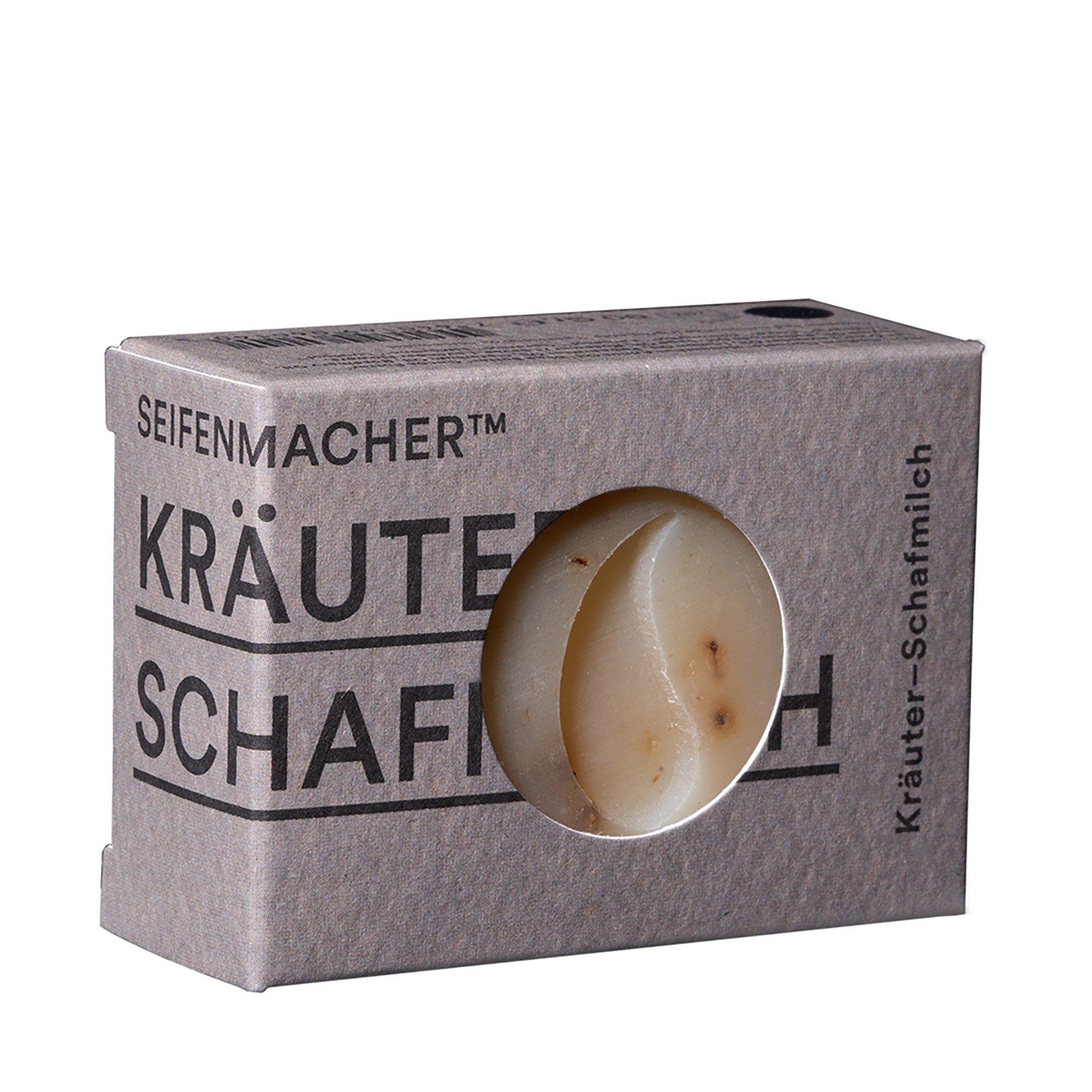 Image of Seifenmacher Handgemachte Naturseife Kräuter&Schafmilch - 90G