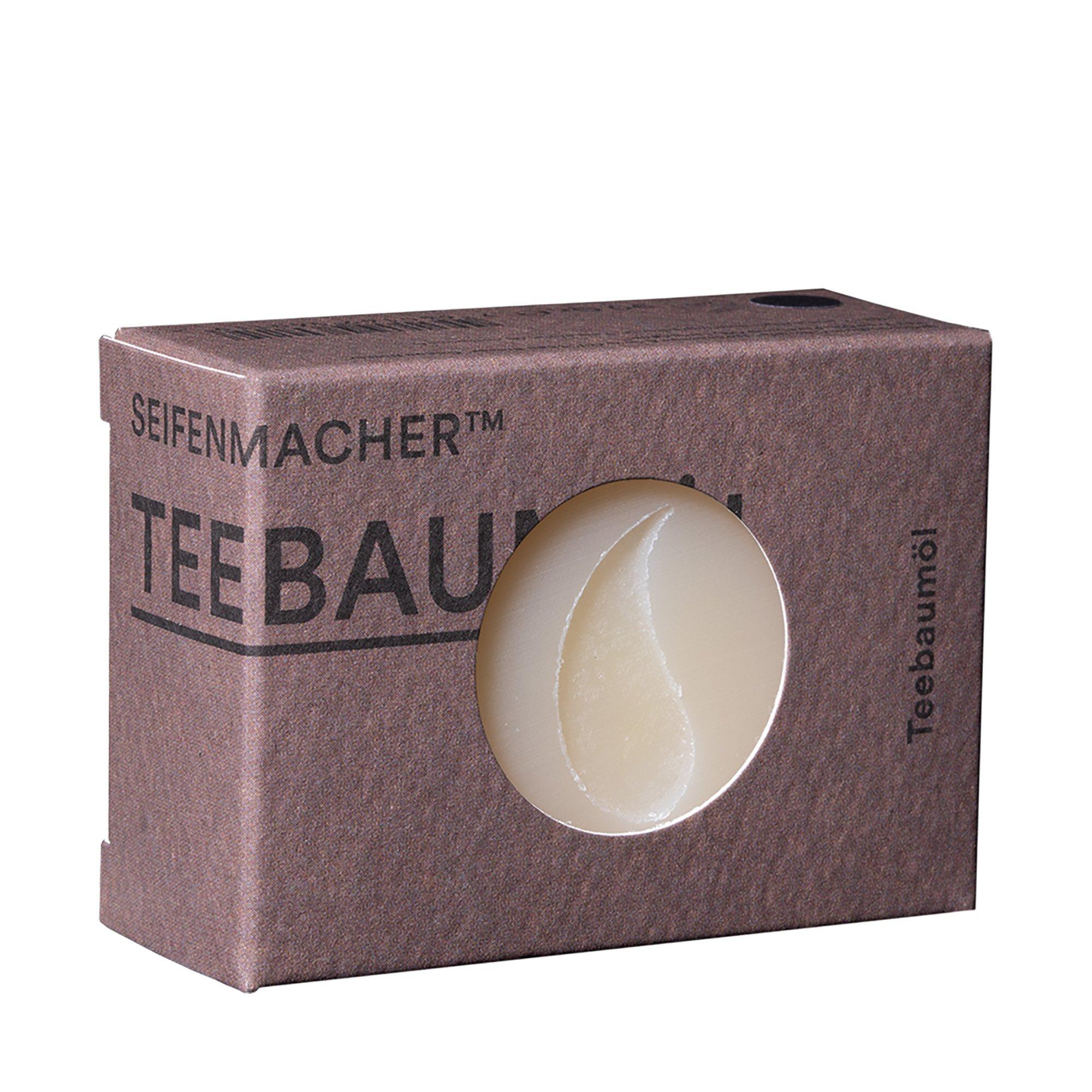 Image of Seifenmacher Handgemachte Naturseife Teebaumöl - 90G