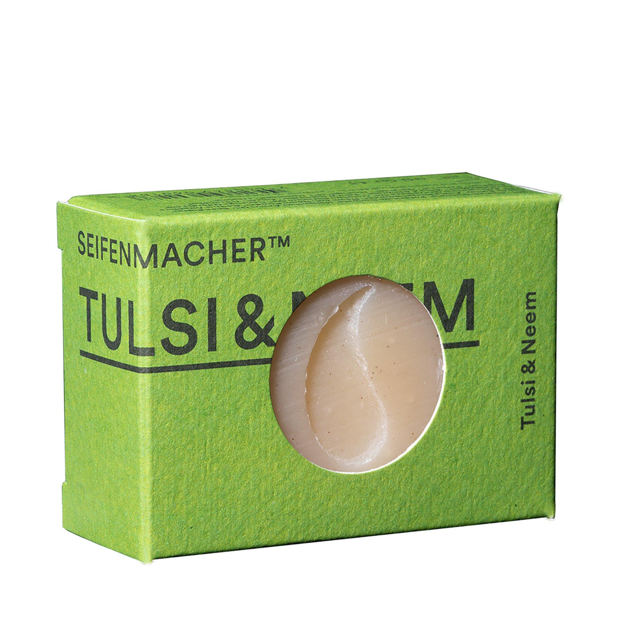 Image of Seifenmacher Handgemachte Naturseife Tulsi&Neem - 90G