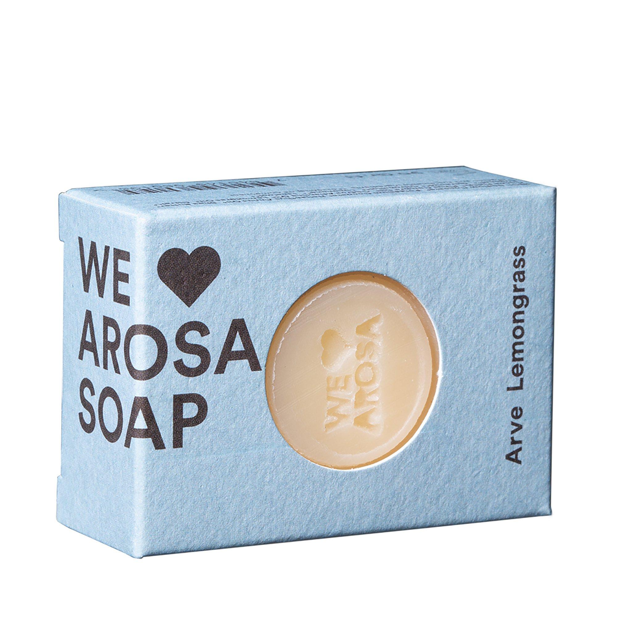 Image of Handgemachte Naturseife Arve&lemongrass Damen 90g