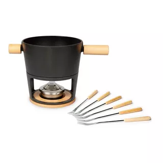 Stöckli Käsefondue-Set Titlis Big Black