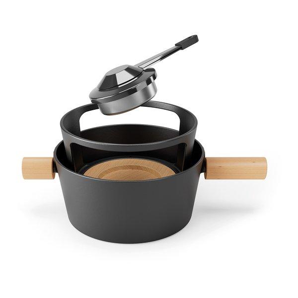 Stöckli Set per fondue formaggio Titlis Big 